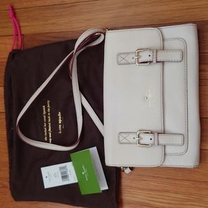 Kate spade Allen Street Neil crossbody in cream NWT